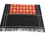 Pochampally Double Ikat Theliya Dupatta - Image 2