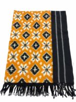 Pochampally Double Ikat Theliya Dupatta - Image 4