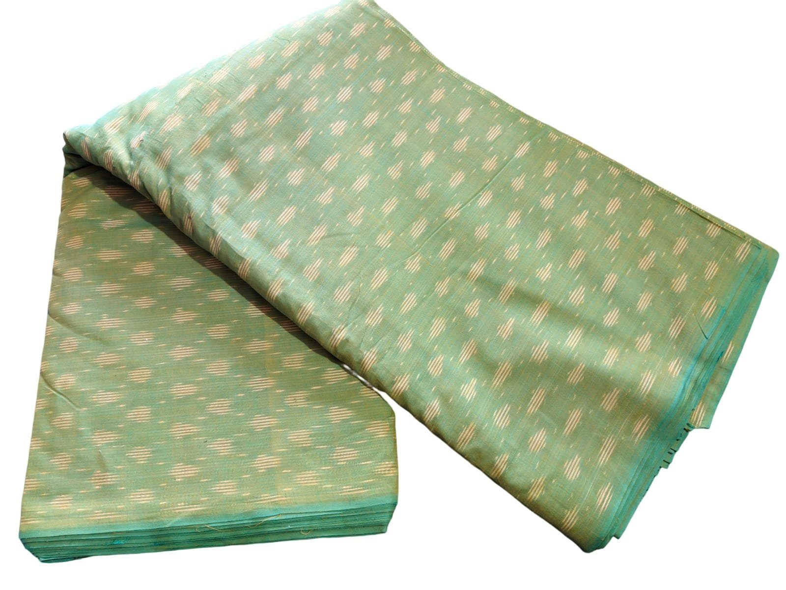 2024/06/1000416896.jpg Pochampally Ikat Handloom mercerised cotton fabric 45 inch width - Image 1