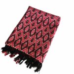 pochampally ikat handloom mercerised cotton duppata 2.5 meters - Image 3