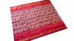 Pochampally Ikat Handloom Silk Saree- 6.2 Meters with Blouse - Image 3