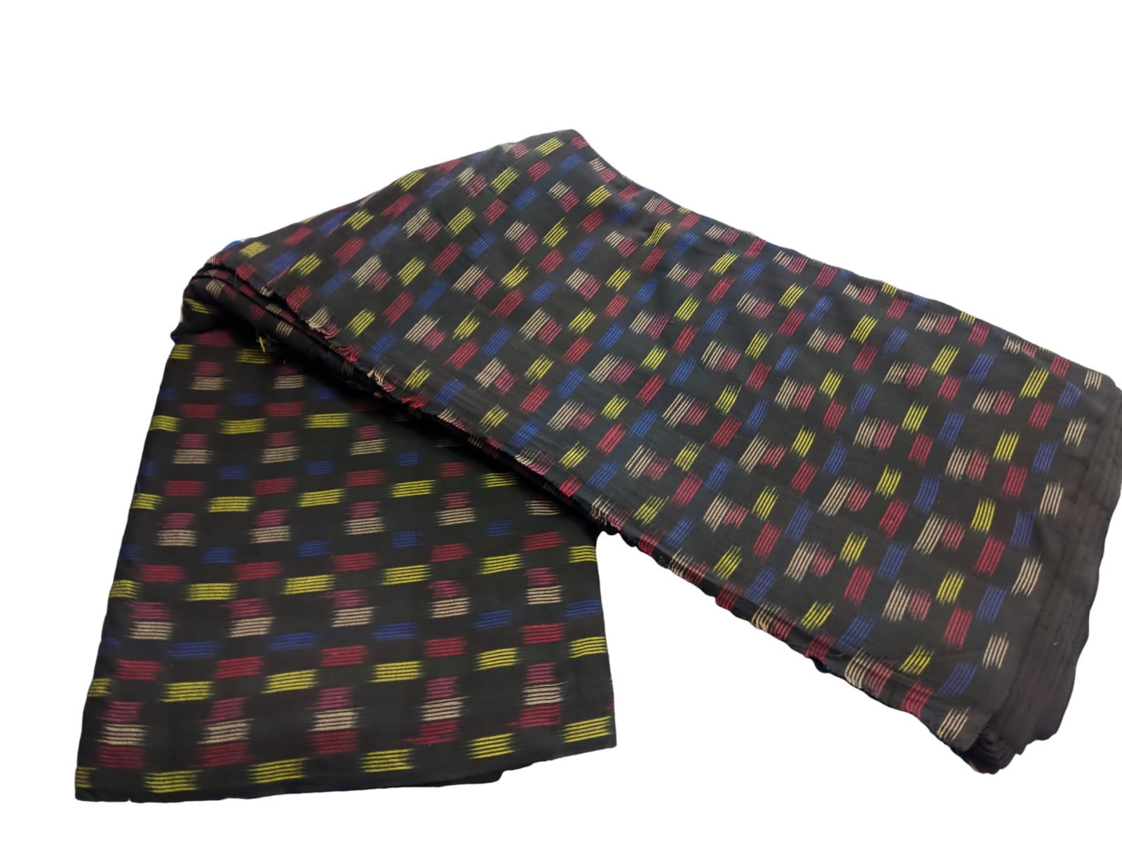 1718783543215 2/60 IKAT HANDLOOM COTTON FABRIC 45 INCH WIDTH - Image 1