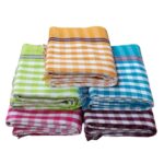 "Handloom 100% Cotton Towel – Soft, Absorbent, and Eco-Friendly, Perfect for Everyday Use"