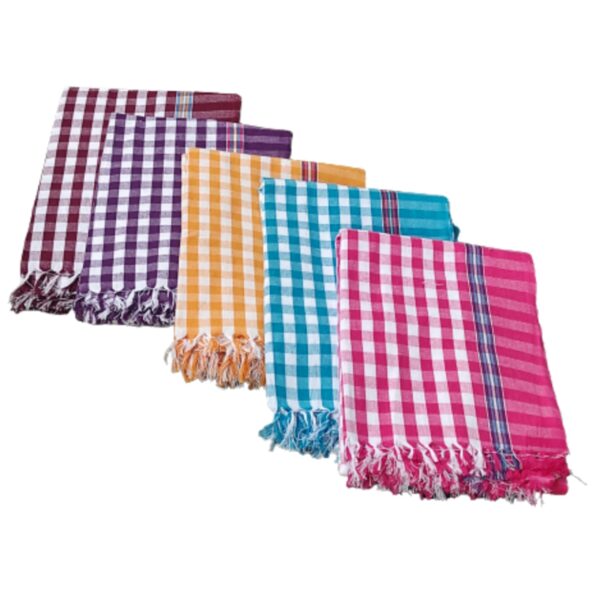 "Handloom 100% Cotton Towel – Soft, Absorbent, and Eco-Friendly, Perfect for Everyday Use"
