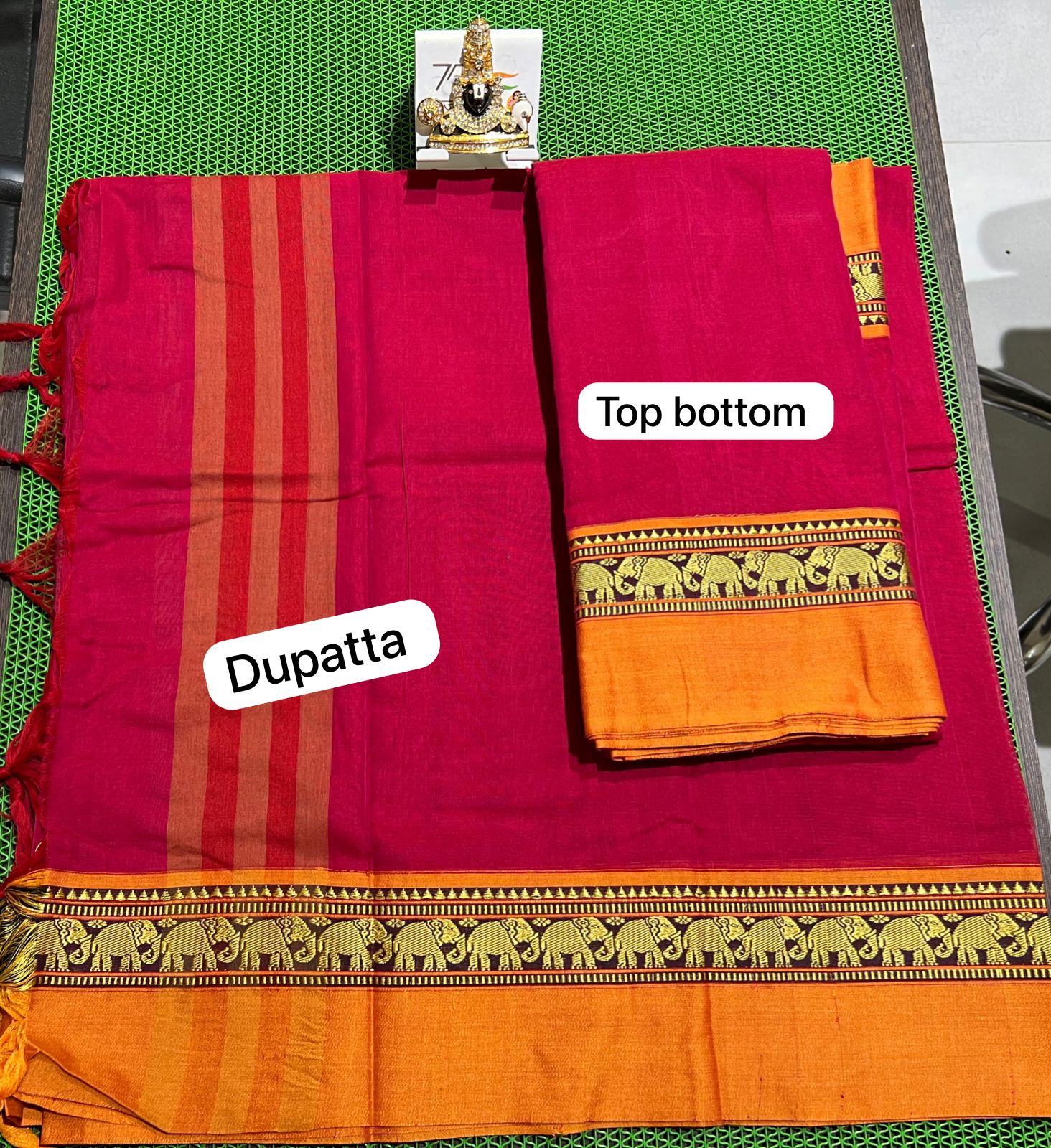 narayanpet half sarees A beautiful Narayanpet half saree with intricate weaving patterns and vibrant colors.