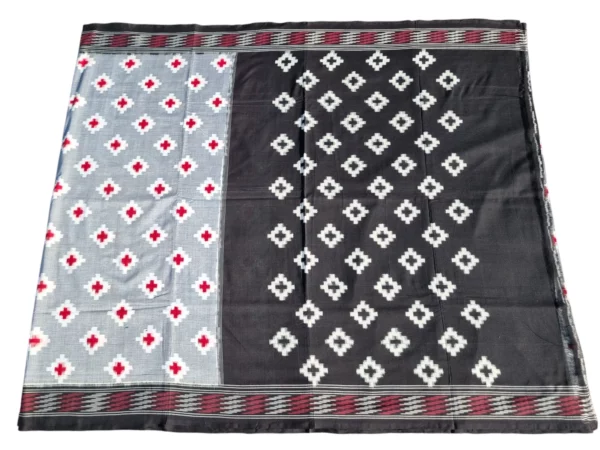 Beautifully woven handloom saree highlighting Indian culture