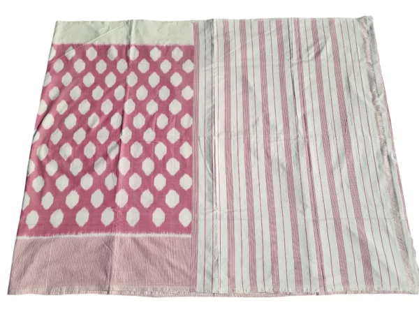 Handloom saree featuring a soft texture and durable fabric