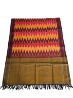 Beautifully patterned Pochampally dupatta for every occasion