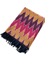 Traditional Pochampally dupatta adding grace to ethnic wear