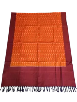 Vivid ikat designs on a classic Pochampally dupatta