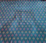 Mercerised Ikat fabric in vibrant Naptol colors, 45-inch width