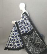 Authentic Double Ikat Teliya Saree – Handwoven Cotton Masterpiece