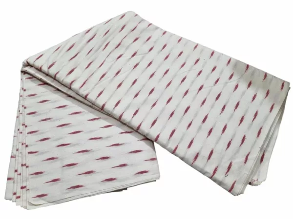 Premium woven Ikat fabric in striking color combinations