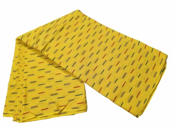 Ethnic Ikat Fabric for sarees and dupattas