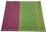 Authentic Pochampally Silk Saree with Inrtricate Ikat Weaving, Perfect for Festive Wea