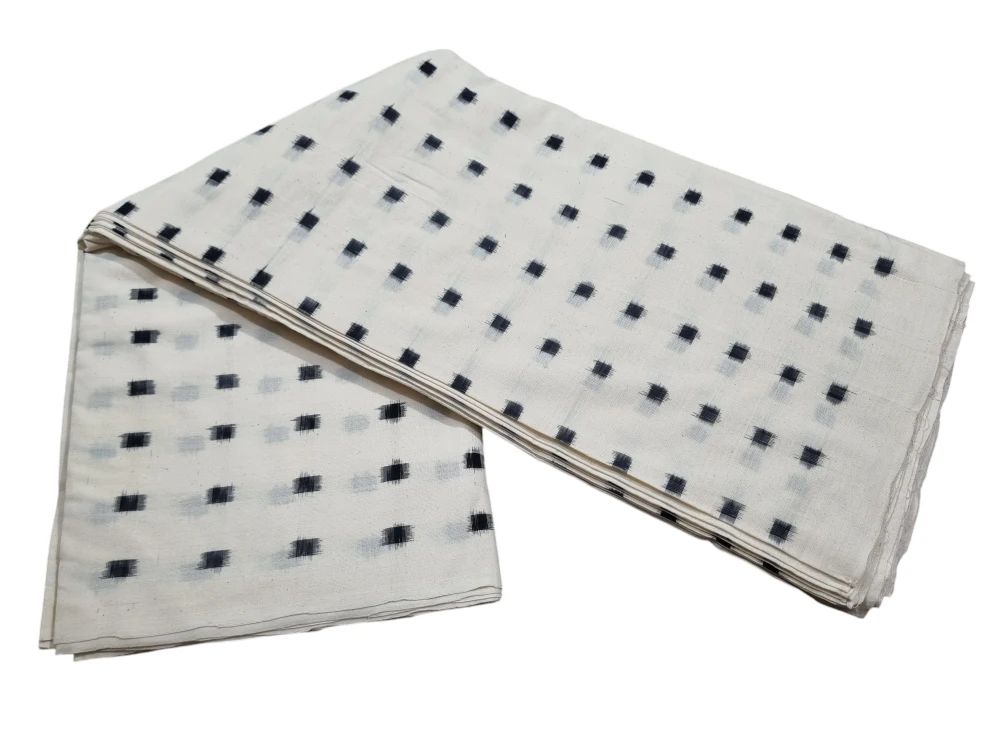 wp-17428770123955616546459965435973.webp Handwoven Double Ikat Fabric – Premium Cotton - Image 1