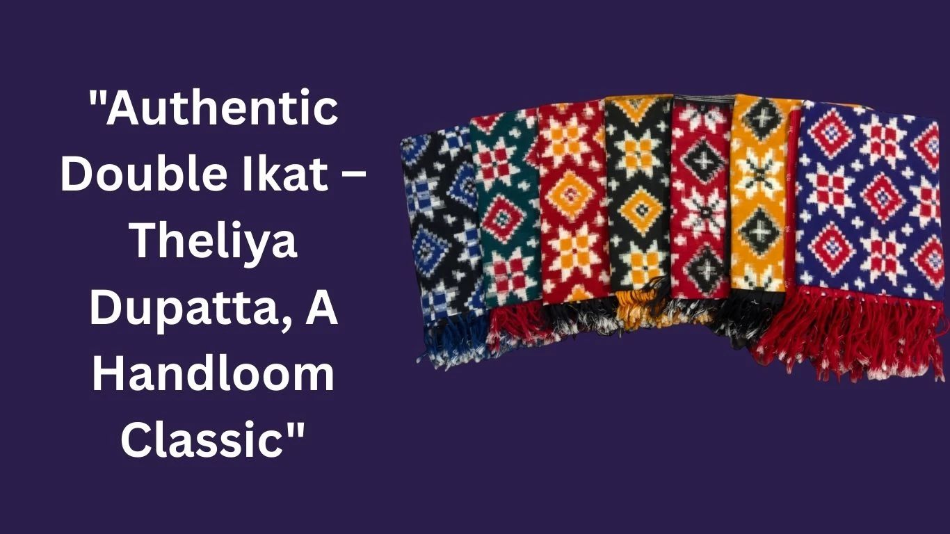 Theliya Dupattas - PAVANKUMARWEAVES