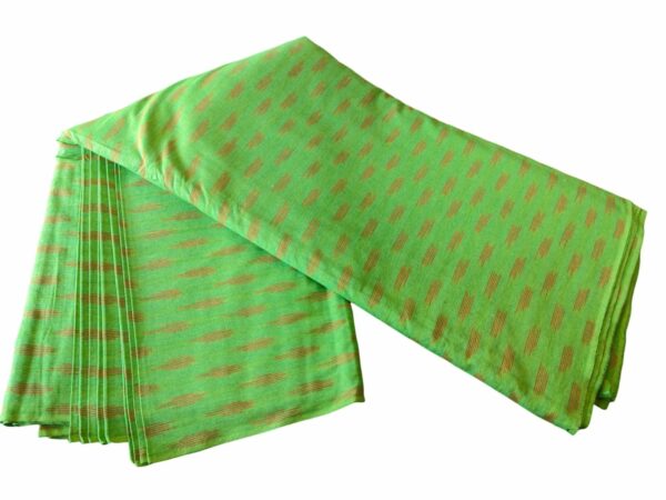 37 Pochampally Ikat Handloom Cotton Fabric - 2/40s Count 45 INCH WIDTH