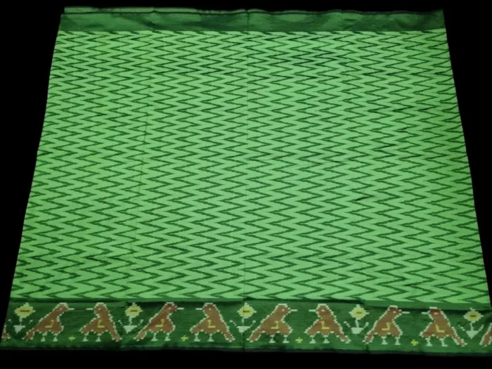 Artisan Handwoven Pochampally Saree in Semi Silk Material