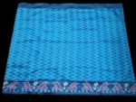 Artisan Handwoven Pochampally Saree in Semi Silk Material