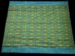Traditional Pochampally Semi Silk Saree with Geometric Ikat Patterns