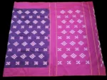 Rich Semi Silk Pochampally Saree Featuring Vibrant Ikat Design