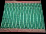Authentic Ikat Design on Semi Silk Pochampally Saree – Handloom Weave