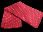 Close-up of premium 2/120 count cotton fabric weave