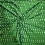 Close-up view of premium cotton fabric texture in natural light