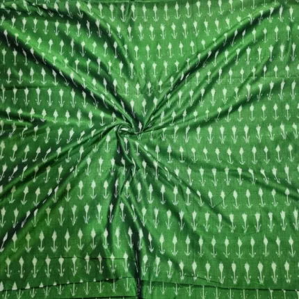 Close-up view of premium cotton fabric texture in natural light
