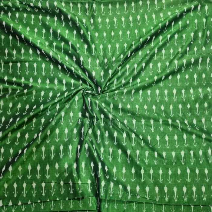 Close-up view of premium cotton fabric texture in natural light
