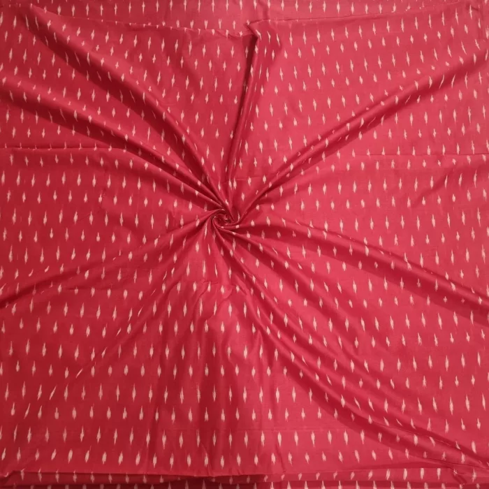Close-up of premium 2/120 count cotton fabric weave