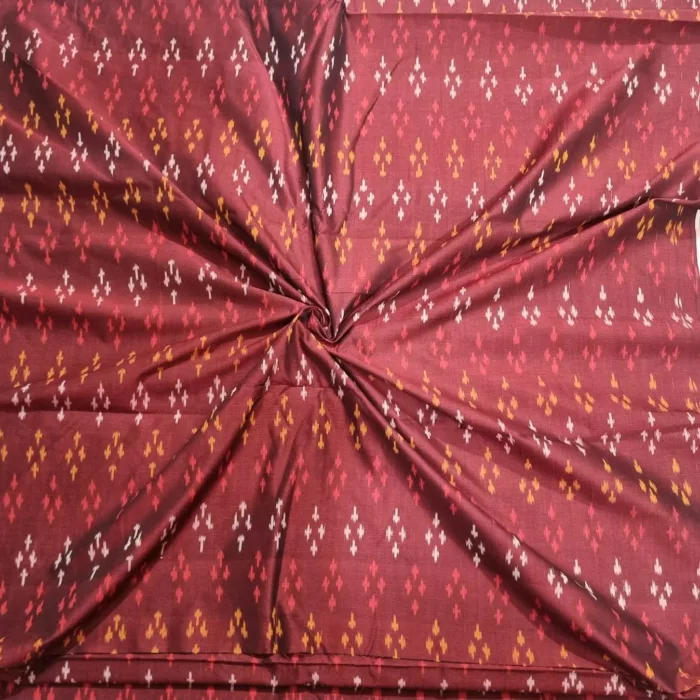 Premium pure cotton fabric with tie and dye design – 45 inch width