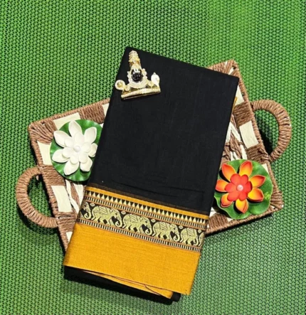 Authentic handloom Narayanpet sarees with Running Blouse