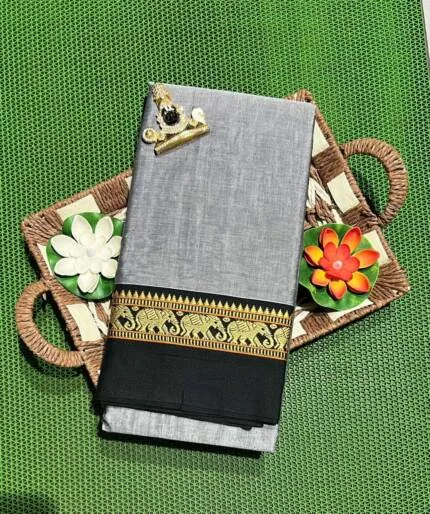 Authentic handloom Narayanpet sarees with Running Blouse