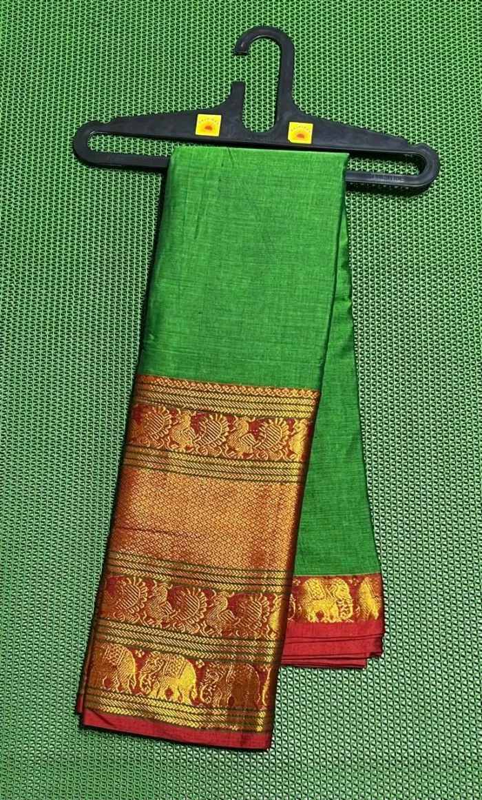 Handwoven Narayanpet Saree – Traditional Cotton