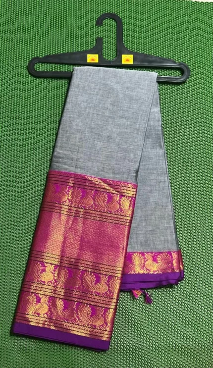 Handwoven Narayanpet Saree – Traditional Cotton