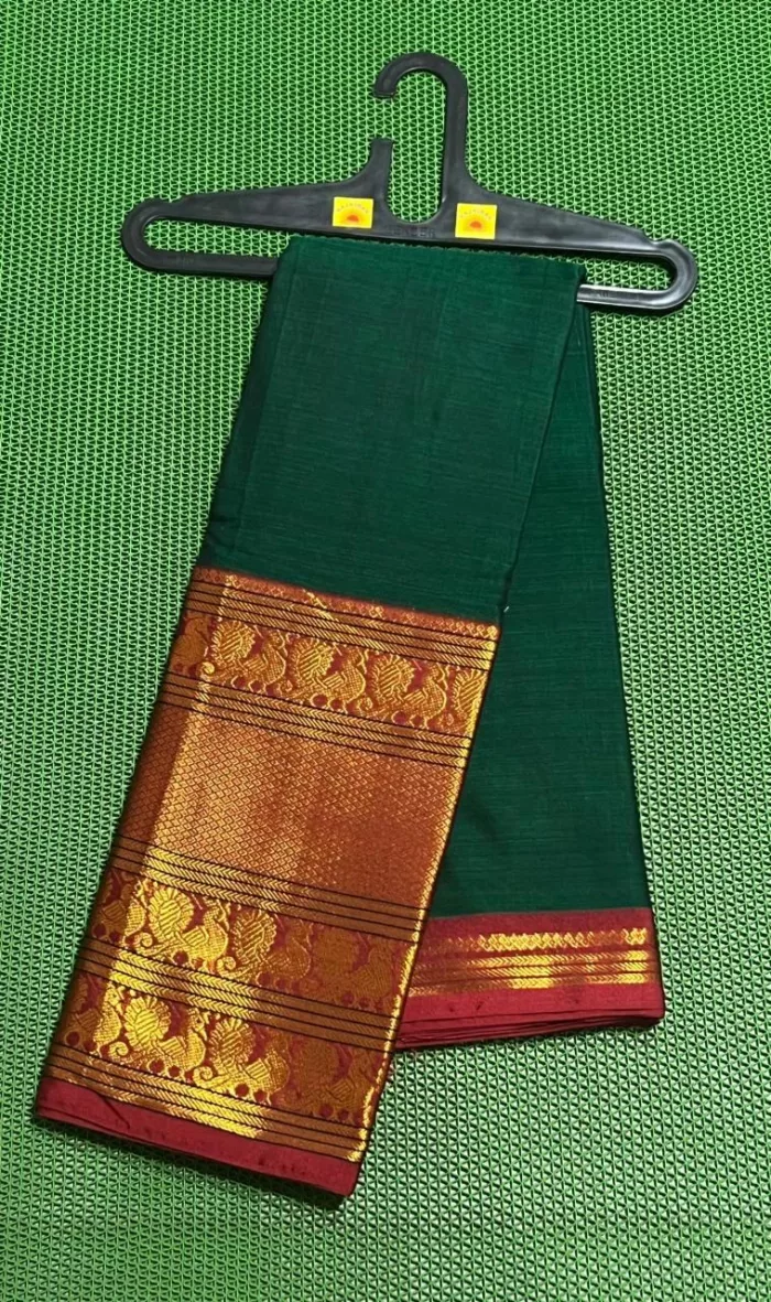 Handwoven Narayanpet Saree – Traditional Cotton
