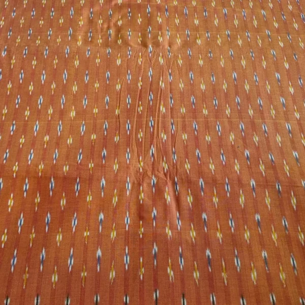 Traditional tie and dye cotton fabric from PAVANKUMARWEAVES