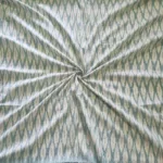 Fine cotton fabric with handcrafted ikat design