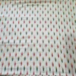Artisan ikat cotton fabric for handmade garments