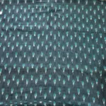 Pure cotton fabric with intricate ikat patterns