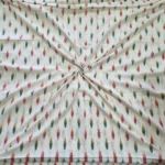 Artisan ikat cotton fabric for handmade garments