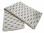 Artisan ikat cotton fabric for handmade garments