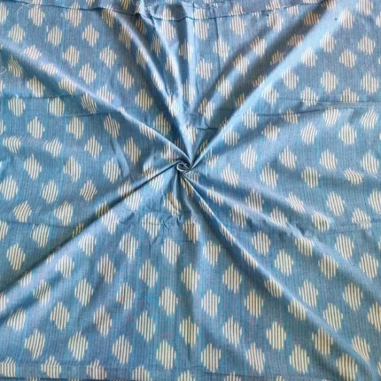 Pure cotton ikat fabric for dressmaking