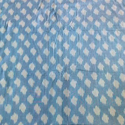 Pure cotton ikat fabric for dressmaking