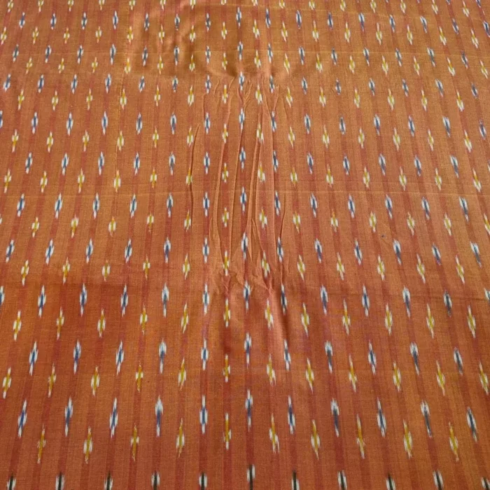 Ikat design fabric in 100% pure cotton