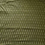 High-quality cotton fabric with artisan ikat work