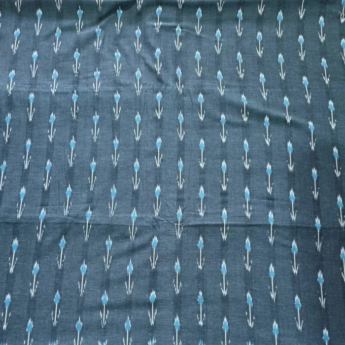 Cotton fabric with intricate pattern design