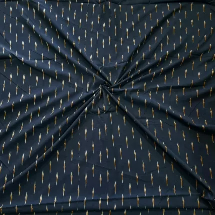 Hand-dyed cotton fabric for traditional wear